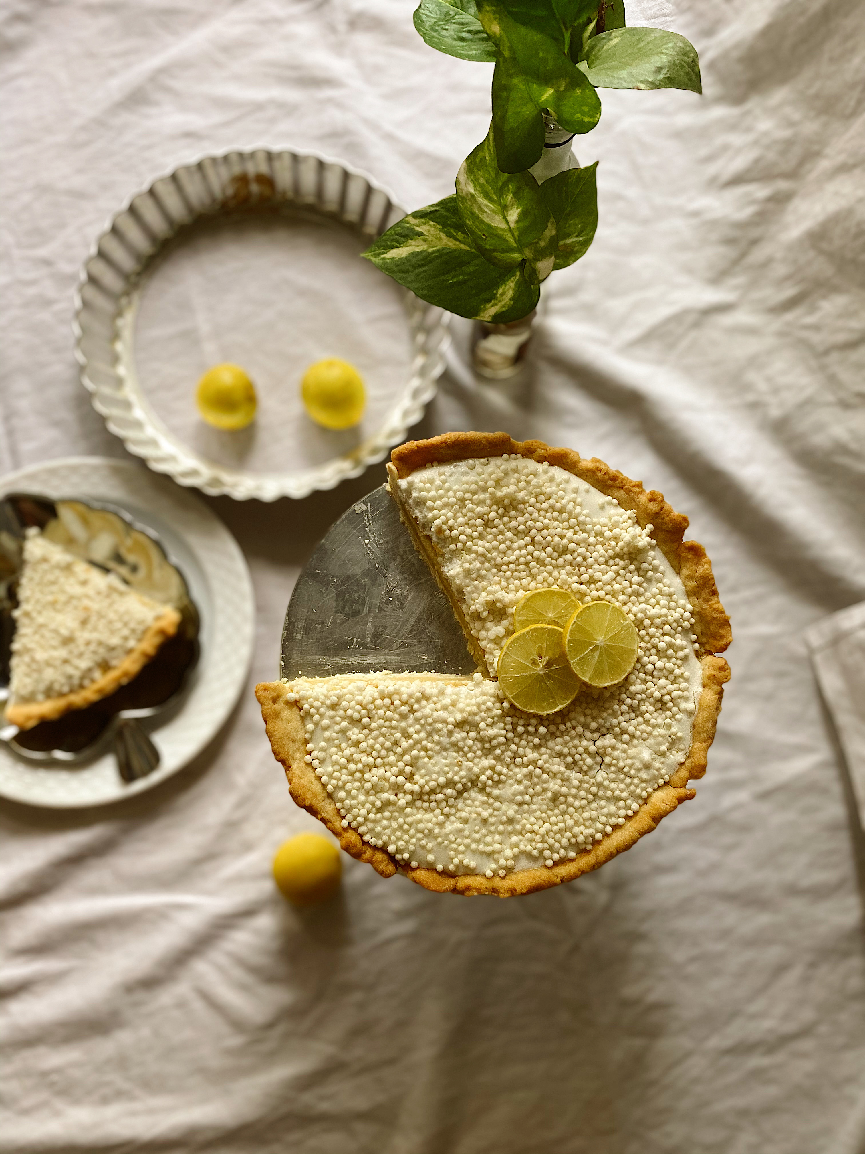 Easiest Lemon Tart - Shades of Moon - Mehak Sharma